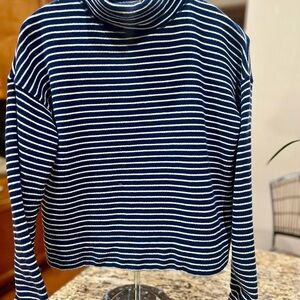 Vineyard Vines‎ Striped Funnel Neck Top Womens XS
